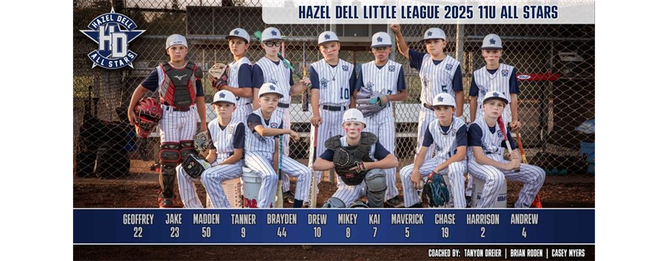 HDLL 9/10/11 All-Stars 